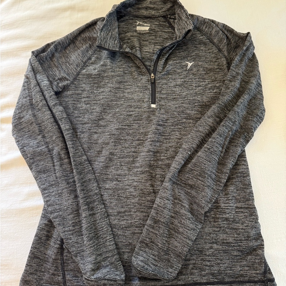 Old Navy - Gray Quarter-Zip Pullover